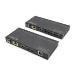 Digitus HDBaseT KVM Extender Set, 150 m 4K/60Hz, USB 2.0, PoC, IR, black