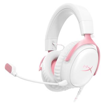 HP HyperX Cloud III WHT/PNK