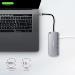 AXAGON HMC-6M2, USB 3.2 Gen 1 hub, porty 2x USB-A, HDMI, RJ-45 GLAN, SATA M.2 slot, PD 100W, kabel USB-C 18cm